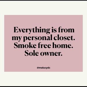 Personal Closet Item